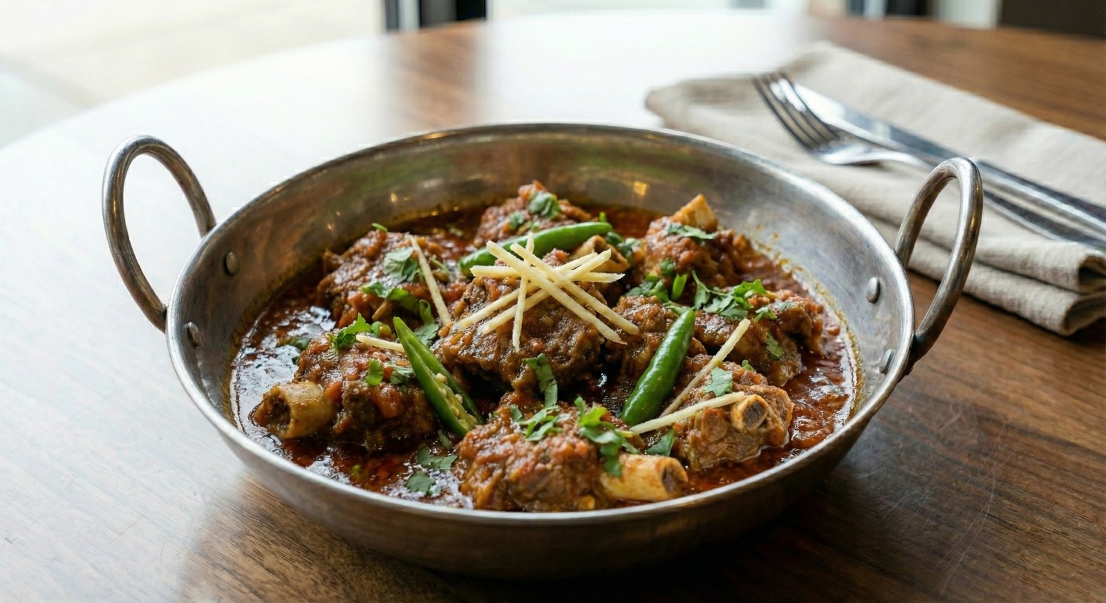 Mutton Karahi (Bone-in – Family Style)