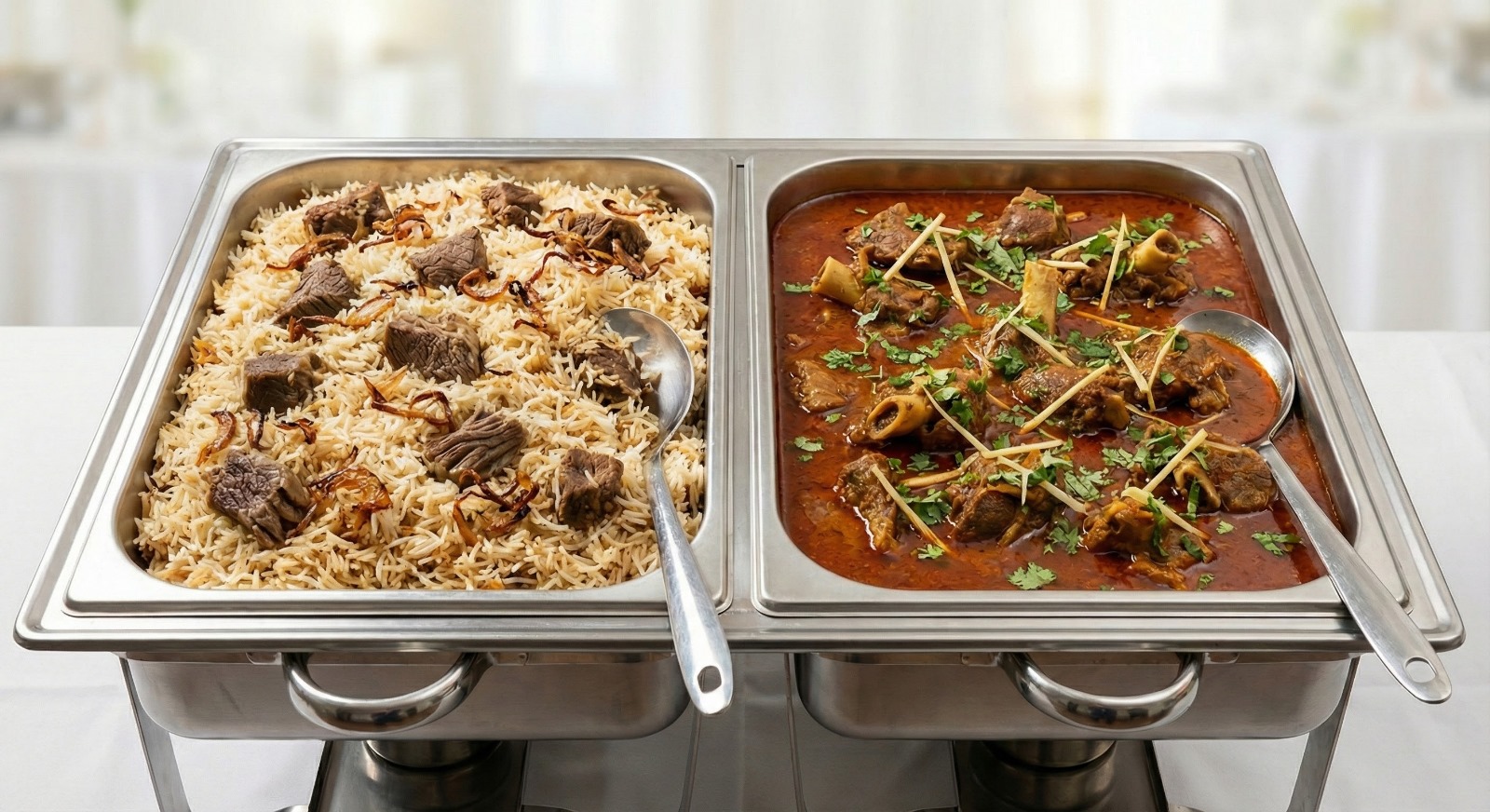 Package 4 – Beef Pulao + Mutton Korma